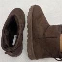 stivaletti in simil camoscio platform